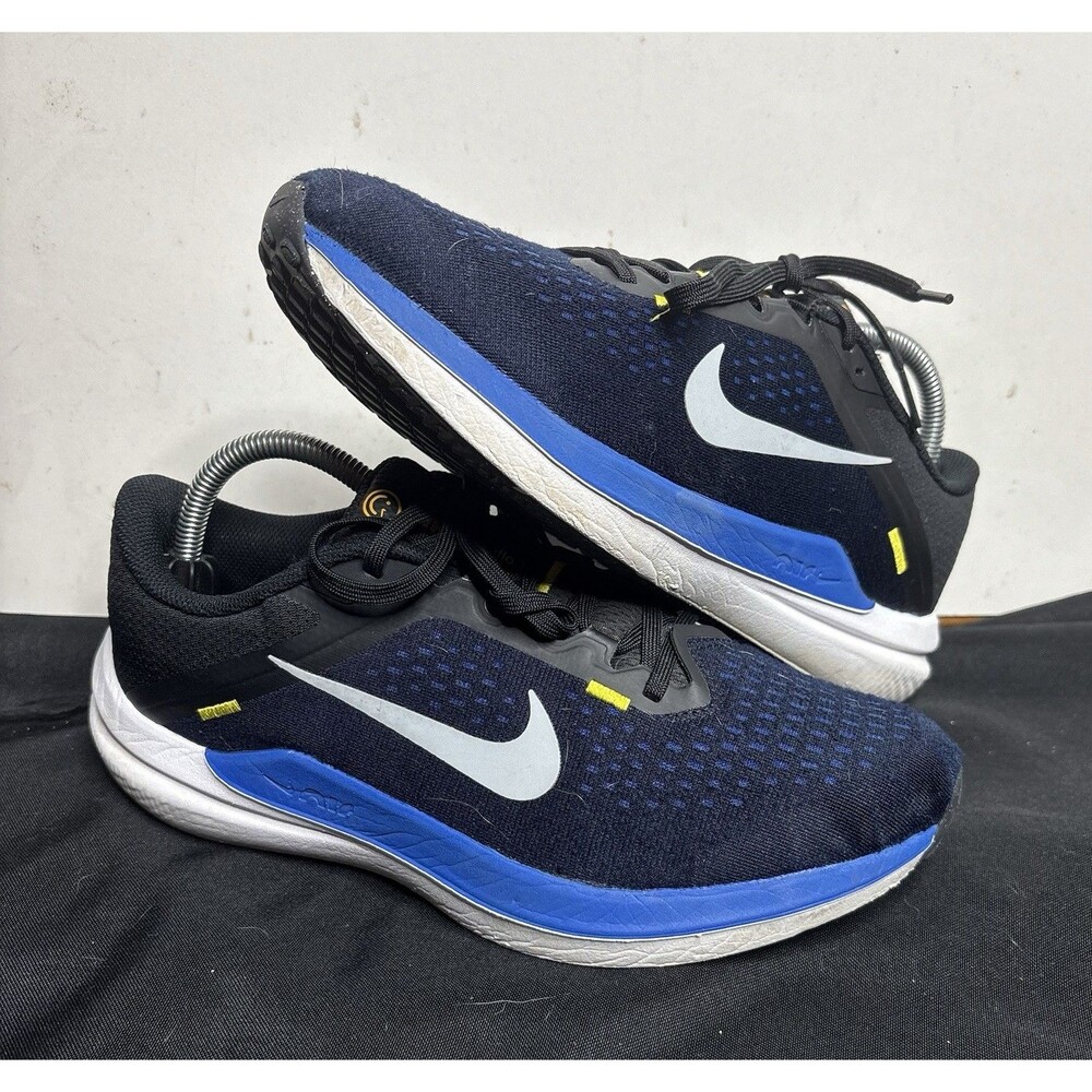 Nike Air Winflo Blue/White/Black DV4022-005 Running Shoes Men’s Size 8.5 Sneaker